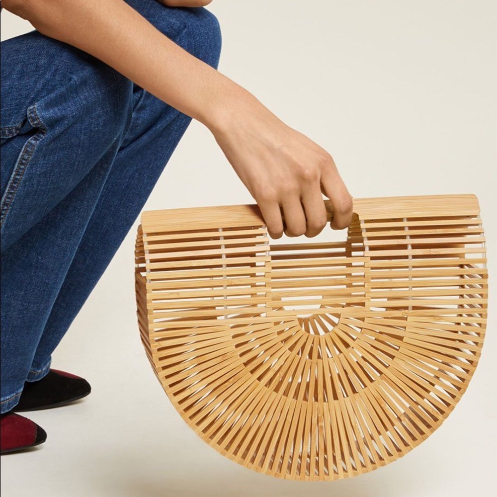 Bamboo Cage Bag - Large